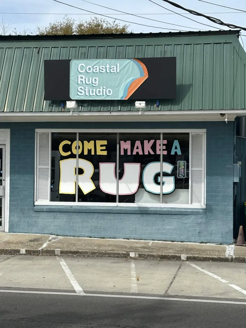 Coastal Rug Studio tufting workshop